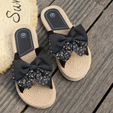 Elmira | Sandales Plateforme Nœud Élégant