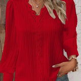 Emma | Blouse à Détails en Dentelle