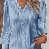 Emma | Blouse à Détails en Dentelle