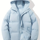Lara | Veste d'Hiver Doublée à Capuche