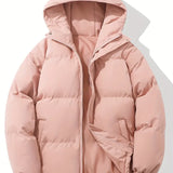 Lara | Veste d'Hiver Doublée à Capuche