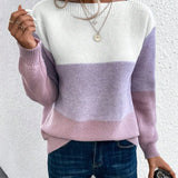 Émilie | Pull tricolore