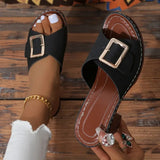 Naëlla | Mules à Talon Boucle Élégante