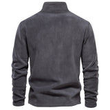 Emil | Pull Polaire Chaud avec Fermeture Éclair