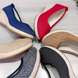 Sandrine™ – Chaussures compensées de soutien respirantes