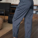 SYLVIA™ | Pantalon Rayé Tailleur