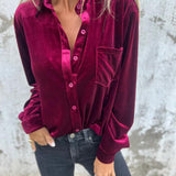 Juliette™ | Chemise en velours