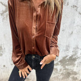 Juliette™ | Chemise en velours