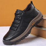 Arthur - Chaussures Casual en Cuir Brodées à la Main