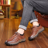 Arthur - Chaussures Casual en Cuir Brodées à la Main